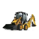 Nhờ cơ chế truyền động trượt đặc trưng, máy xúc đào liên hợp JCB 1CX có thể xoay vòng 360 độ ngay tại chỗ. Tính năng này giúp tài xế lái máy luồn lách dễ dàng trong các ngõ hẻm nội đô chật hẹp mà các dòng máy xúc truyền thống không thể tiếp cận.