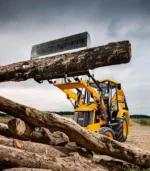 Cụm gàu trước của máy xúc liên hợp JCB 2CX cung cấp lực nâng tối đa an toàn lên tới 1.6 tấn. Thiết bị dễ dàng bốc xúc xà bần, san gạt mặt bằng và nâng hạ các cấu kiện cống hộp đúc sẵn một cách dứt khoát.