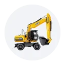 Dòng máy xúc đào bánh lốp JCB chính hãng sở hữu hệ thống thủy lực lưu lượng lớn kết hợp với chu kỳ quay toa nhanh giúp tối ưu hóa tốc độ đào xúc và nâng hạ vật liệu. Thiết bị được trang bị hệ thống trục bánh lốp chịu tải cao kèm cơ cấu khóa visai và chân chống vững chắc, cho phép máy di chuyển cơ động giữa các công trường đô thị với tốc độ lên đến 40 km/h mà không làm tổn hại mặt đường. Khối động cơ DieselMax độc quyền cung cấp mô-men xoắn lớn ngay ở dải vòng tua thấp, phối hợp nhịp nhàng cùng cabin CommandPlus giảm chấn giúp thợ vận hành kiểm soát thiết bị chính xác và êm ái.