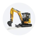 Dòng máy xúc đào cỡ nhỏ JCB (Mini Excavator) chính hãng nổi bật với thiết kế đối trọng quay toa thu gọn góc chữ V (Zero Tail Swing) giúp máy vận hành an toàn và linh hoạt sát các vách tường mà không lo va chạm. Hệ thống thủy lực tuần hoàn kép tiên tiến cung cấp lưu lượng dầu chính xác đến từng xylanh gầu, cho phép kết hợp mượt mà các thao tác đào, nâng và quay toa cùng lúc mà không làm sụt giảm công suất. Bên cạnh đó, thiết bị sở hữu khung gầm thép đúc áp lực cao chịu mô-men xoắn lớn, tích hợp hệ thống đường ống thủy lực phụ chờ sẵn giúp dễ dàng kết nối nhanh với các bộ công tác như búa phá đá hay mũi khoan thủy lực.