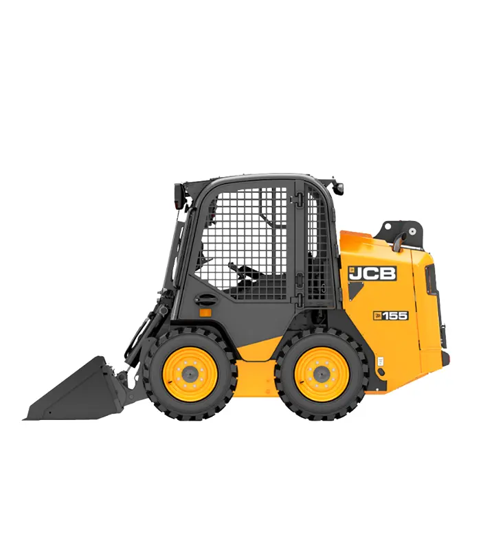 Máy xúc trượt JCB 155 HD Thiết kế cửa bên mở góc rộng cho phép người lái dễ dàng bước vào khoang lái mà không cần trèo qua các phụ kiện gầu xúc lớn. Lối ra vào thông minh này giúp máy xúc trượt loại bỏ hoàn toàn nguy cơ chấn thương do trượt ngã hoặc do tay cần hạ đột ngột.