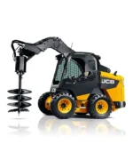 Bộ truyền động bánh xích bản rộng giúp máy xúc trượt bánh xích phân bổ đều tải trọng bản thân khi dịch chuyển trên nền đất thô sụt lún. Cấu trúc gầm thấp kiên cố này mang lại độ thăng bằng vượt trội, ngăn ngừa hoàn toàn nguy cơ lật nghiêng khi thiết bị thực hiện bốc xếp vật liệu trên các bề mặt dốc.