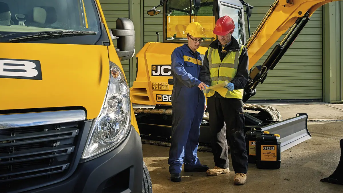 Trung tâm dịch vụ JCB Hải Sơn chuyên bảo dưỡng máy công trình, xe nâng JCB Anh Quốc. Cam kết phụ tùng chính hãng, kỹ thuật chuyên nghiệp, phục vụ tận nơi.