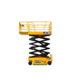 Thanh chắn bảo vệ ổ gà kiên cố tự động bung mở khi sàn thao tác nâng lên cao nhằm duy trì trọng tâm cân bằng tuyệt đối. Hệ thống thông minh này sẽ khóa chặt tính năng nâng nếu phát hiện địa hình sụt lún, bảo vệ an toàn tính mạng cho nhân sự trên cao.