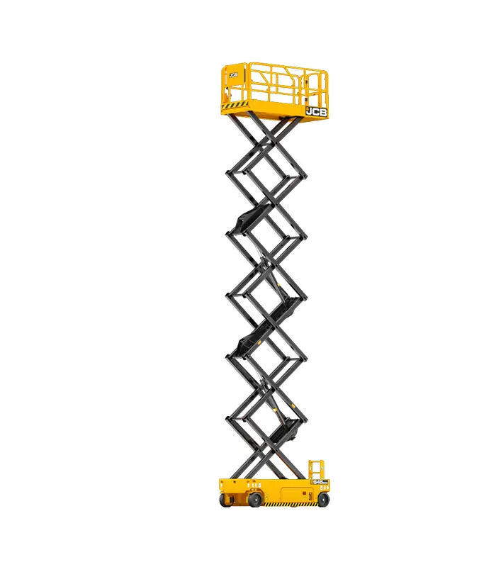 Xe nâng người cắt kéo 16m JCB S4550E Bộ điều khiển thông minh có thể gắn linh hoạt ở mọi phía của lan can bảo vệ hoặc cầm tay điều khiển từ mặt đất. Tính năng này mang lại sự thuận tiện tuyệt đối cho người điều khiển bất kể thuận tay trái hay tay phải khi dịch chuyển thiết bị nâng hạ.