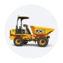 Dòng xe tự đổ JCB (Dump Truck/Site Dumper) chính hãng sở hữu hệ thống dẫn động bốn bánh toàn thời gian (4WD) kết hợp với các cầu chủ động hạng nặng giúp duy trì lực kéo tối đa trên mọi địa hình sình lầy của công trường. Thiết bị được trang bị cơ cấu đổ gác chéo hoặc xoay thùng đổ 180 độ vận hành bằng xylanh thủy lực áp lực cao, cho phép hạ tải vật liệu chính xác vào các vị trí chật hẹp một cách nhanh chóng. Khung gầm khớp bản lề linh hoạt phối hợp cùng hệ thống phanh đĩa ướt ngâm dầu và động cơ mô-men xoắn lớn, đảm bảo xe vận hành với hệ số an toàn vượt trội ngay cả khi di chuyển trên các cung đường dốc có tải trọng nặng.